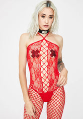 Hot Desires Fishnet Bodystocking