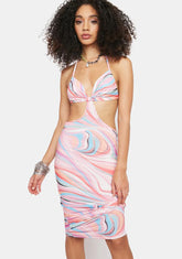 Fair And Square Maxi Dress