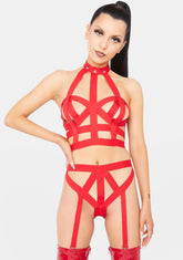 Hot Pursuit Garter Set