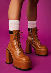 Lady Boss Combat Boots