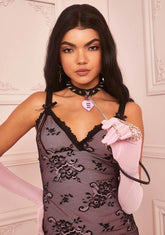 Love Lockdown Spiked Leash Choker