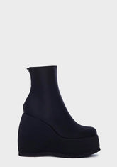 Roxanne Wedge Ankle Boots