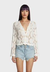 Arboretum Visit Crochet Cardigan