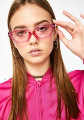 In My Thots Clear Sunglasses