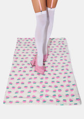 Strawberry Picnic Fleece Blanket