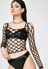Hell And Back Net Top