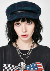 Plaid Toni Hat