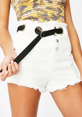 Icy When I Want Denim Shorts