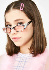 Millennial Metal Clear Sunglasses
