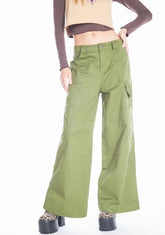 Don't You Forget Twill Cargo Pants