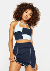 Summer Patch Skirt Set