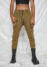 Synth Unisex Washed Olive Joggers