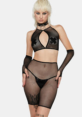 Dark As Night Bike Short Set