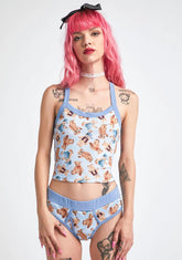 Soft Double Stuffed Lingerie Set