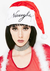 Naughty Or Nice Santa Hat