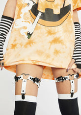 Boo Night Flight Garter Set