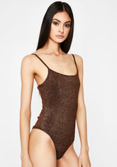 Best For Last Glitter Bodysuit