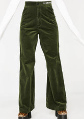 Wide Leg Corduroy Pants