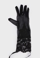 Romance Is Dead Mesh Gloves