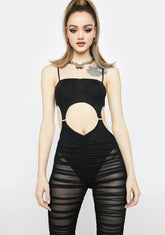 Boss Illusion Cut-Out Jumpsuit