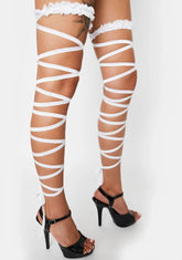 Angel Serenade Me Garter Leg Wraps