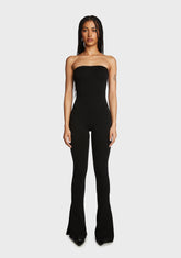 Melina Side Slits Flared Jumpsuit