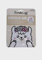 Brighten Up, Skin! Animated Llama Face Mask