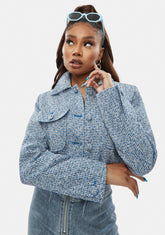 Slate How Far Is Heaven Cropped Jacket