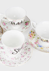 Modern Party Teacup Set