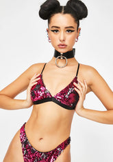 Hot Pixie Playroom Sequin Bra