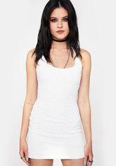 Stumbled Beginnings Mini Dress