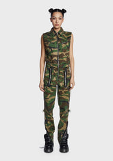 All You Can Be Camo Jumpsuit