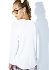 No Thanks Rebel Raglan