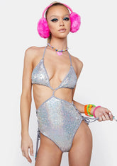 Electric Paradise Sequin Bodysuit