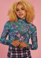 Strut Ur Stuff Mesh Top