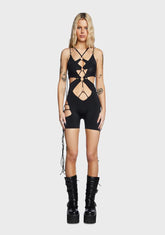 Razor Cut Out Bodysuit