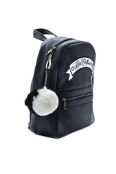 Opposites Attract Fluffy Pom Keychain