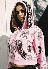 Plus Babe Breaking Tradition Bunny Ear Jacket