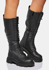 Set For Success Lace Up Boots