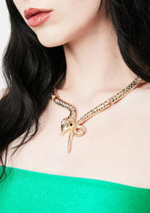 Stinging Bite Snake Necklace