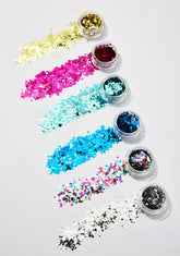 Tropical Cosmetic Face Glitter Set
