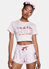 Eat Sleep Repeat Pajama Set