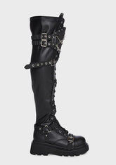 Renegade-320 Platform Over-The-Knee Boots
