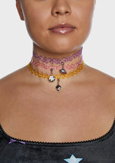 Stunning Nebula Choker Set