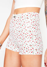 Rosy Cheeks Denim Shorts