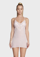 You're A Miracle Lace Trim Chemise