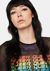 They Them Pronouns Necklace