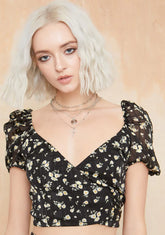 Hippie Habitat Crop Top