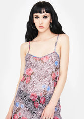 Jungle Rose Sanita Mini Dress