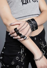 Taking Jabs Wrist Cuff